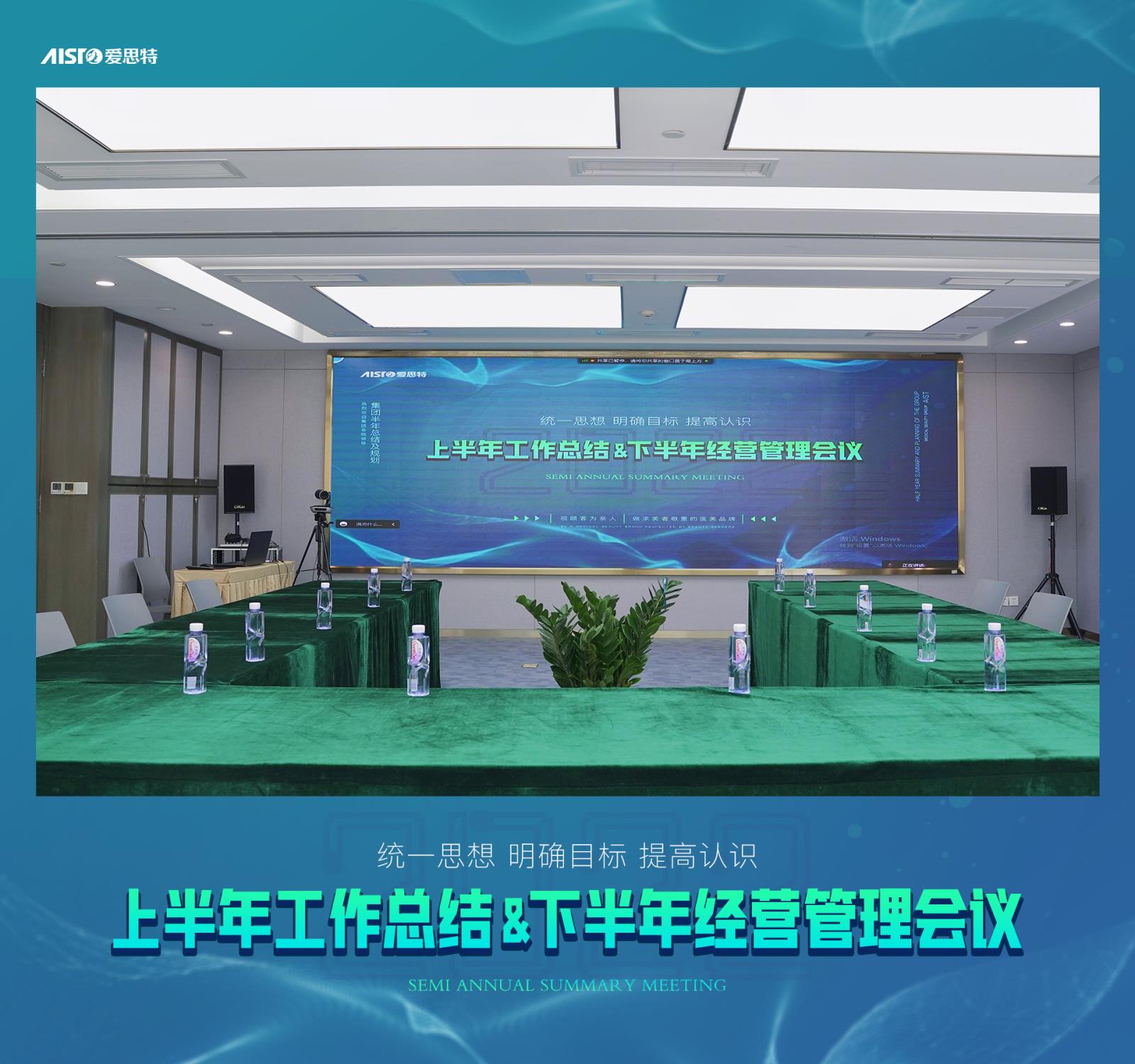 統一思想 明确目标 提高認識 集團上(shàng)半年工作總結&下半年經營管理會議